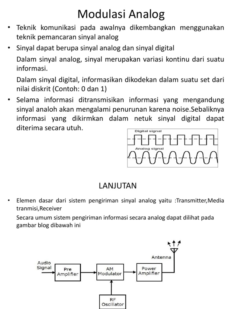 Detail Contoh Sinyal Analog Nomer 40