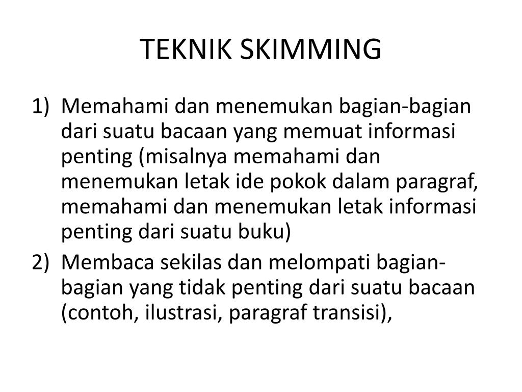 Detail Contoh Skimming Dalam Bahasa Inggris Nomer 10