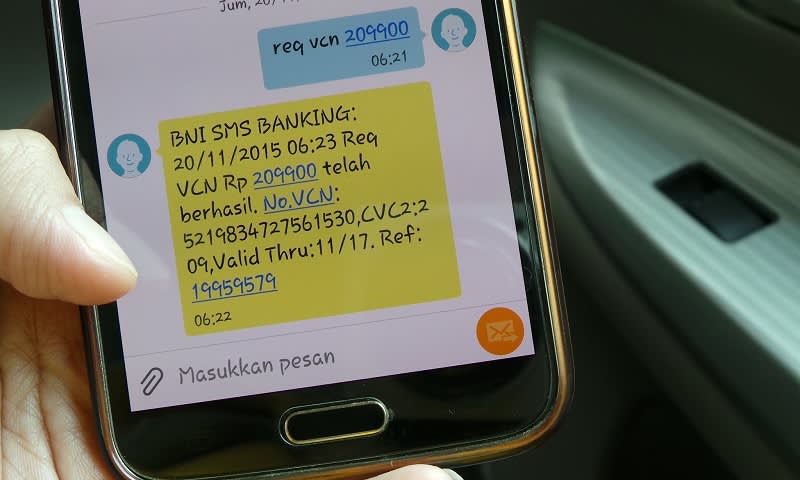 Detail Contoh Sms Banking Nomer 22