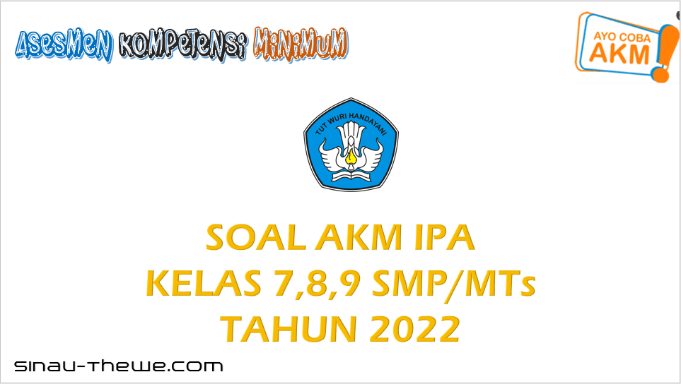 Detail Contoh Soal Akm Ipa Smp Dan Pembahasannya Nomer 3