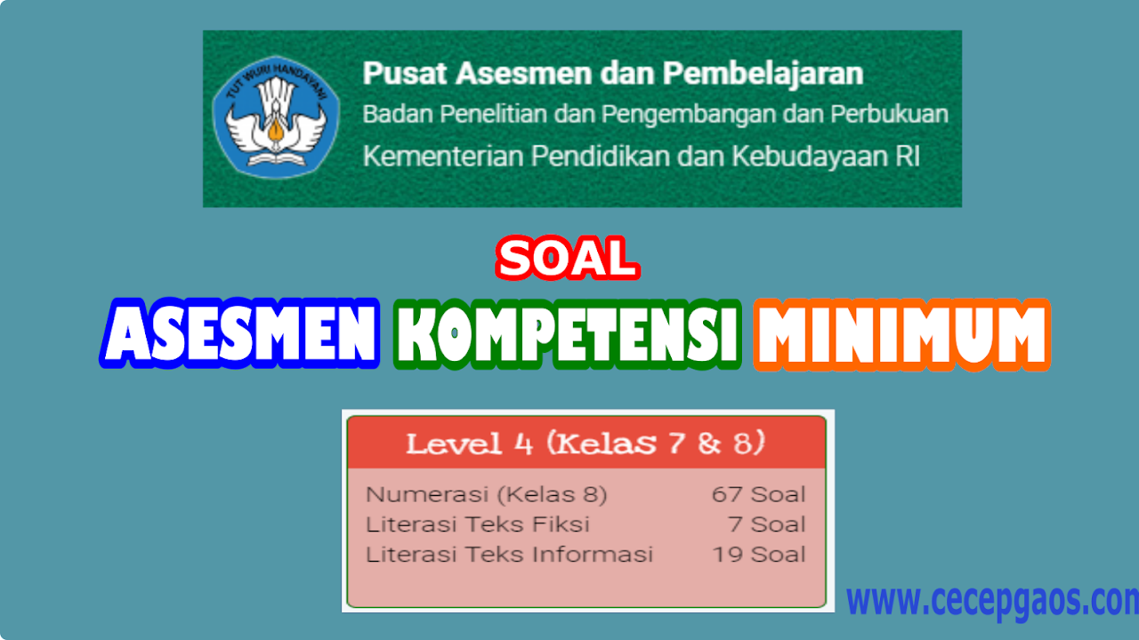 Detail Contoh Soal Akm Matematika Smp Dan Pembahasannya Nomer 43