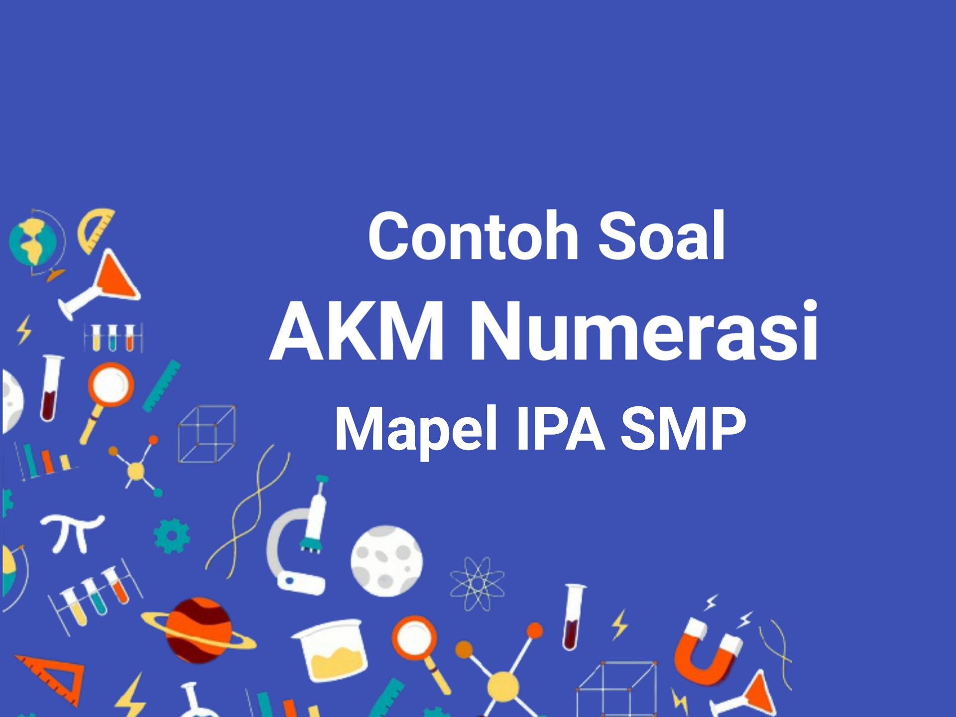 Detail Contoh Soal Akm Matematika Smp Dan Pembahasannya Nomer 50