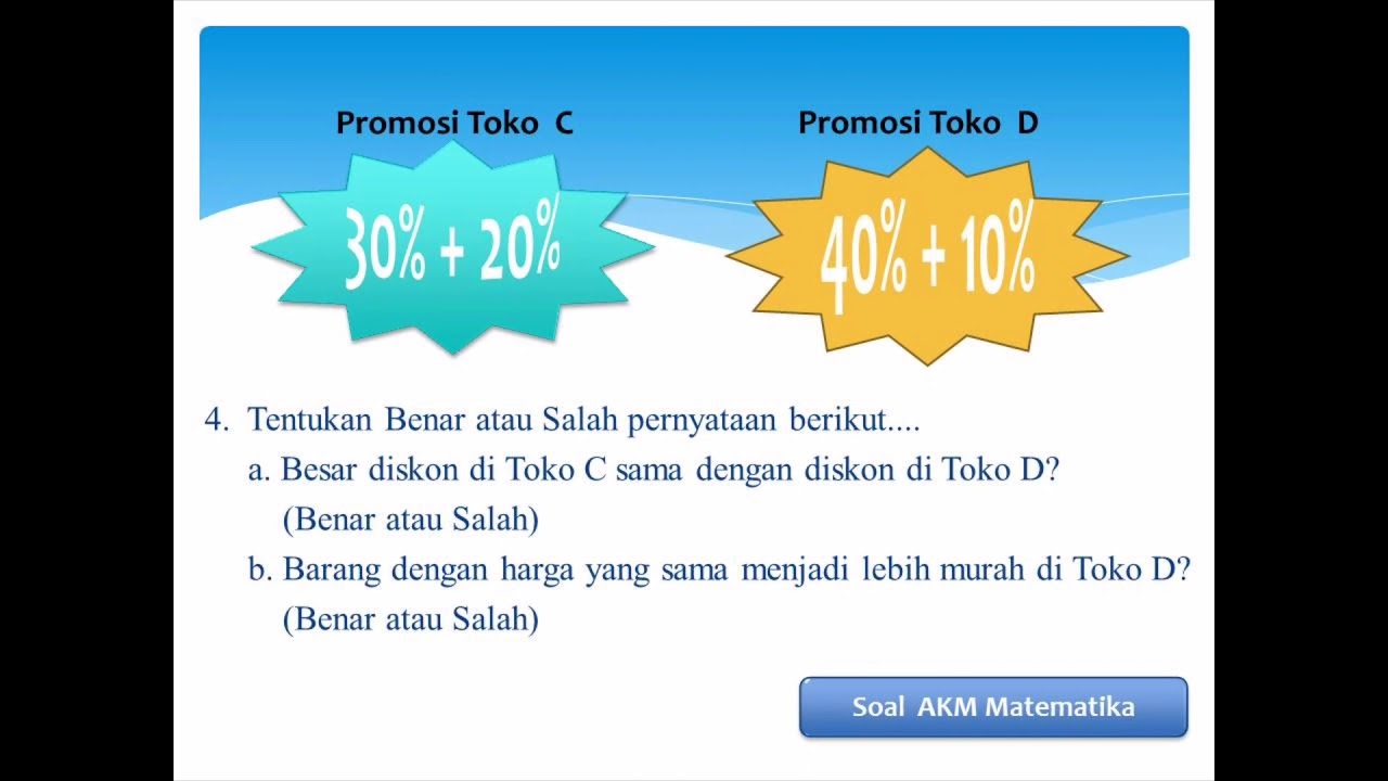 Detail Contoh Soal Akm Smp Dan Pembahasannya Nomer 6