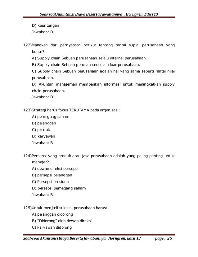 Detail Contoh Soal Akuntansi Biaya Nomer 41