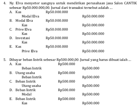 Detail Contoh Soal Akuntansi Perusahaan Dagang Jurnal Umum Sampai Laporan Keuangan Nomer 46