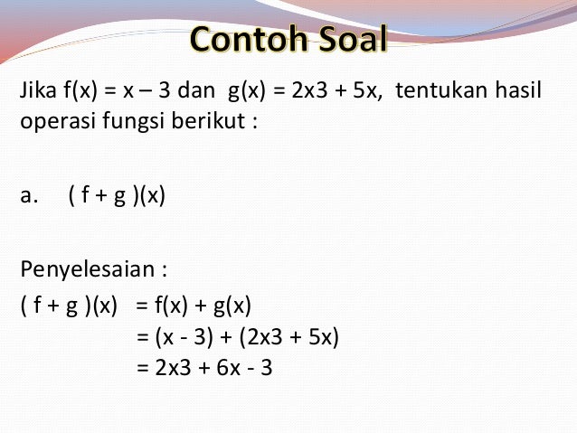 Detail Contoh Soal Aljabar Fungsi Nomer 15