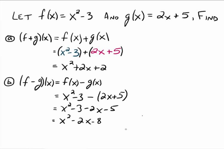 Detail Contoh Soal Aljabar Fungsi Nomer 6