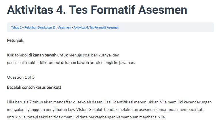 Detail Contoh Soal Asesmen Tertulis Dan Jawabannya Nomer 29