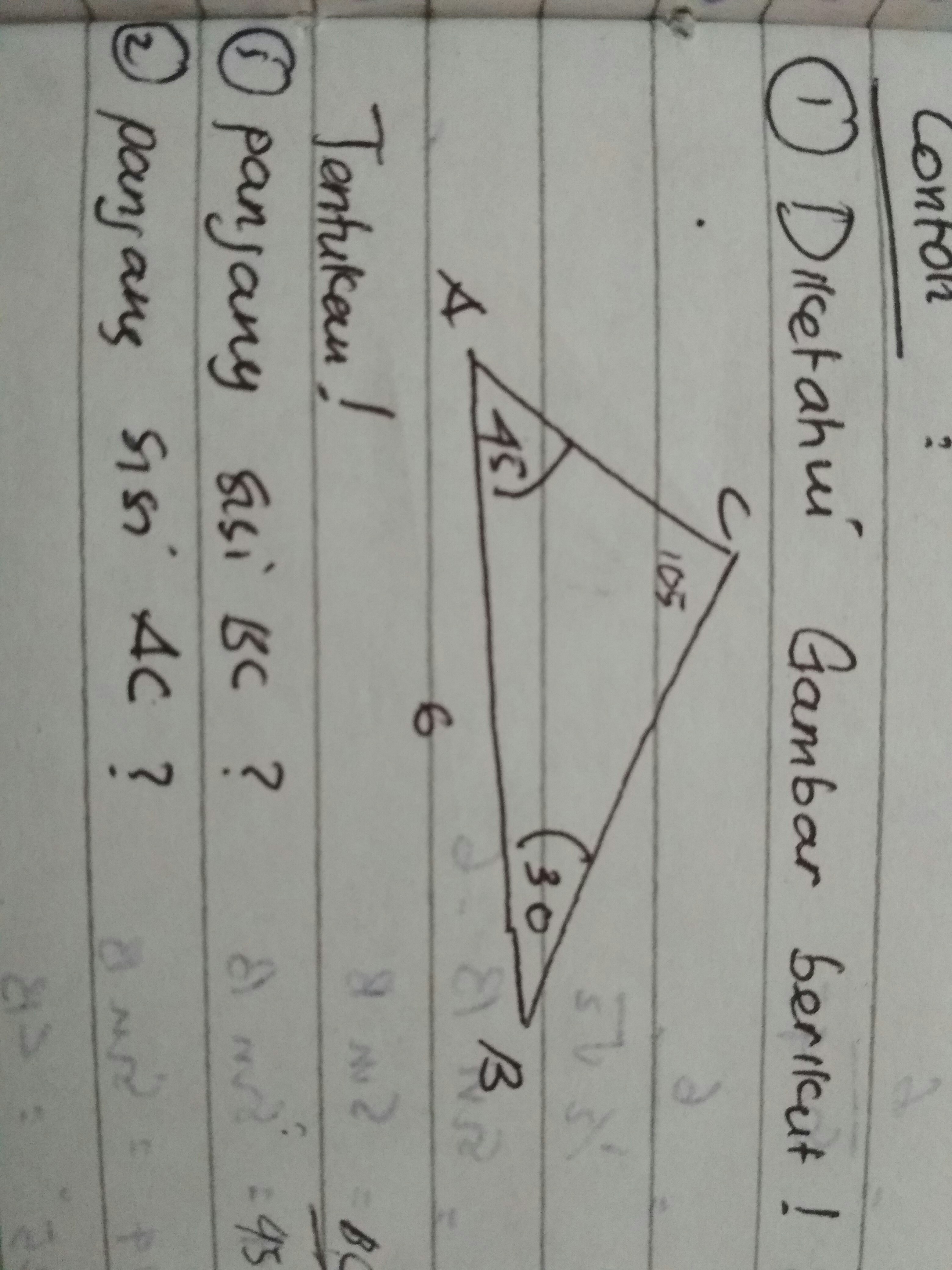 Detail Contoh Soal Aturan Sinus Beserta Jawabannya Nomer 15