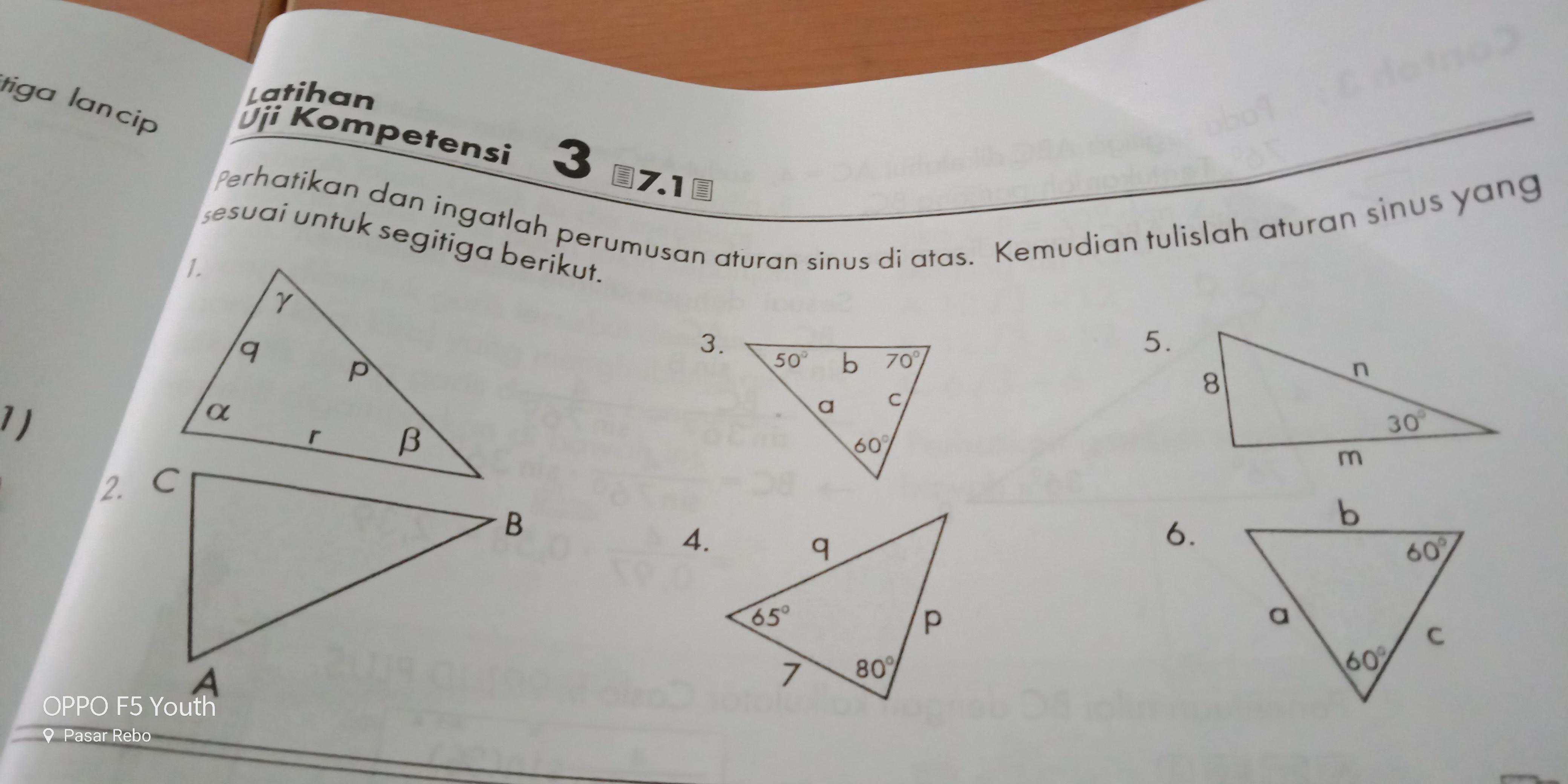 Detail Contoh Soal Aturan Sinus Beserta Jawabannya Nomer 44