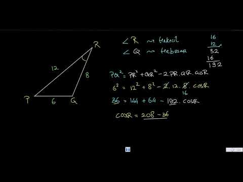 Detail Contoh Soal Aturan Sinus Dan Cosinus Beserta Jawabannya Nomer 12