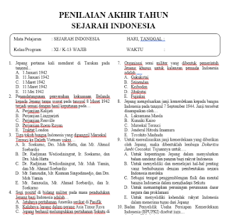 Detail Contoh Soal Bahasa Indonesia Kelas 11 Semester 2 Nomer 44