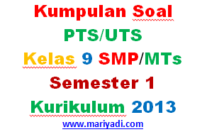 Detail Contoh Soal Bahasa Indonesia Kelas 9 Semester 1 Beserta Jawabannya Nomer 28