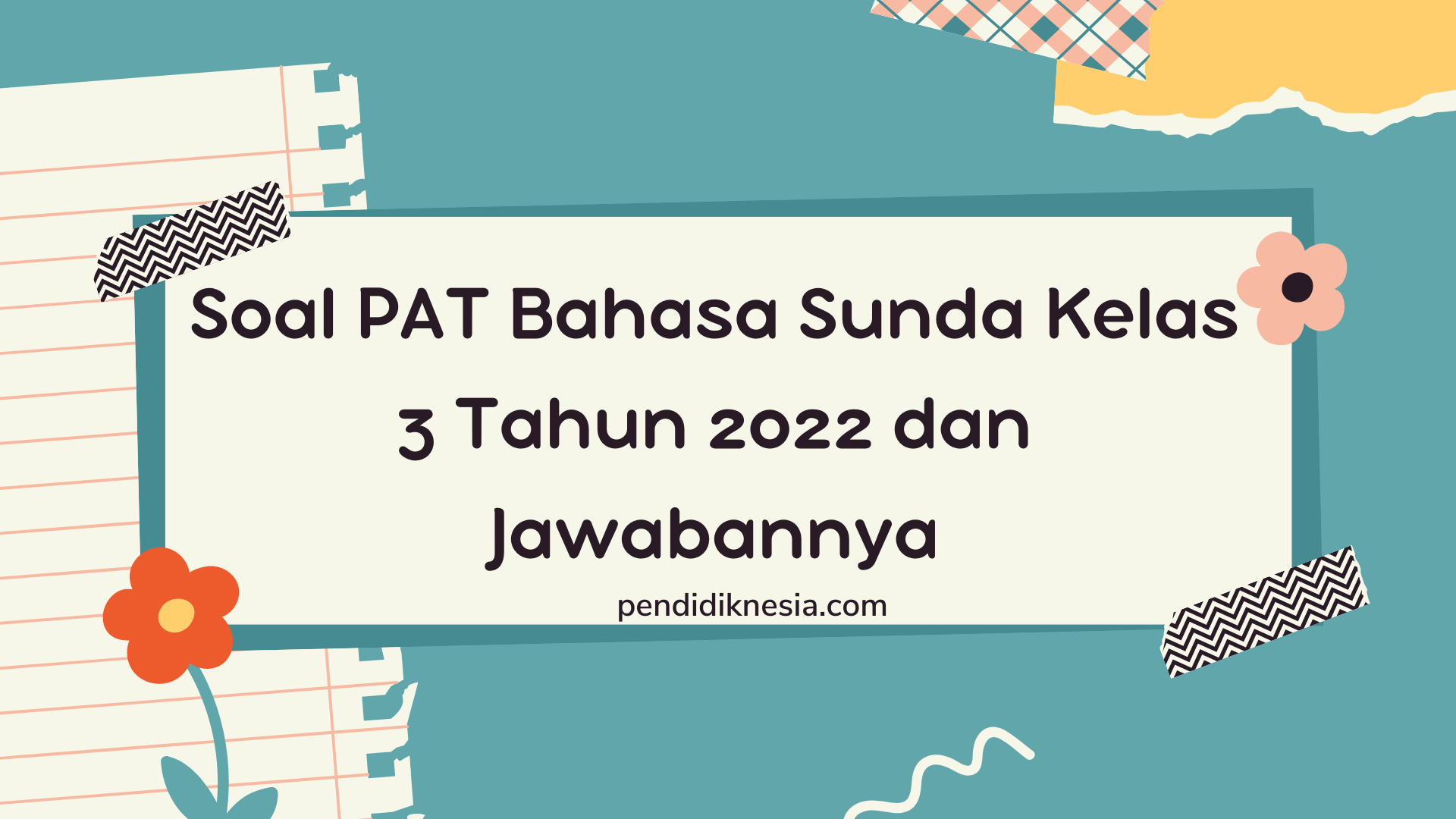 Detail Contoh Soal Bahasa Sunda Nomer 50