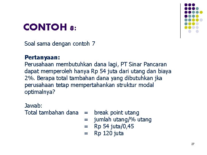 Detail Contoh Soal Biaya Modal Nomer 46