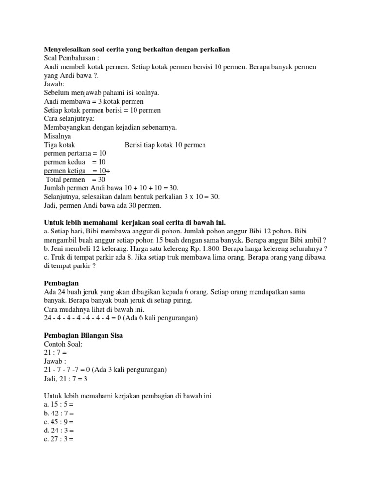 Detail Contoh Soal Cerita Bilangan Bulat Dalam Kehidupan Sehari Hari Nomer 13