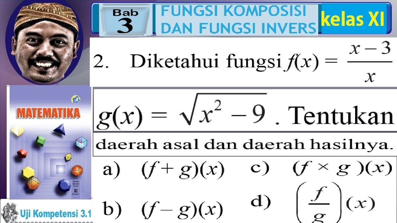 Detail Contoh Soal Daerah Asal Fungsi Nomer 24