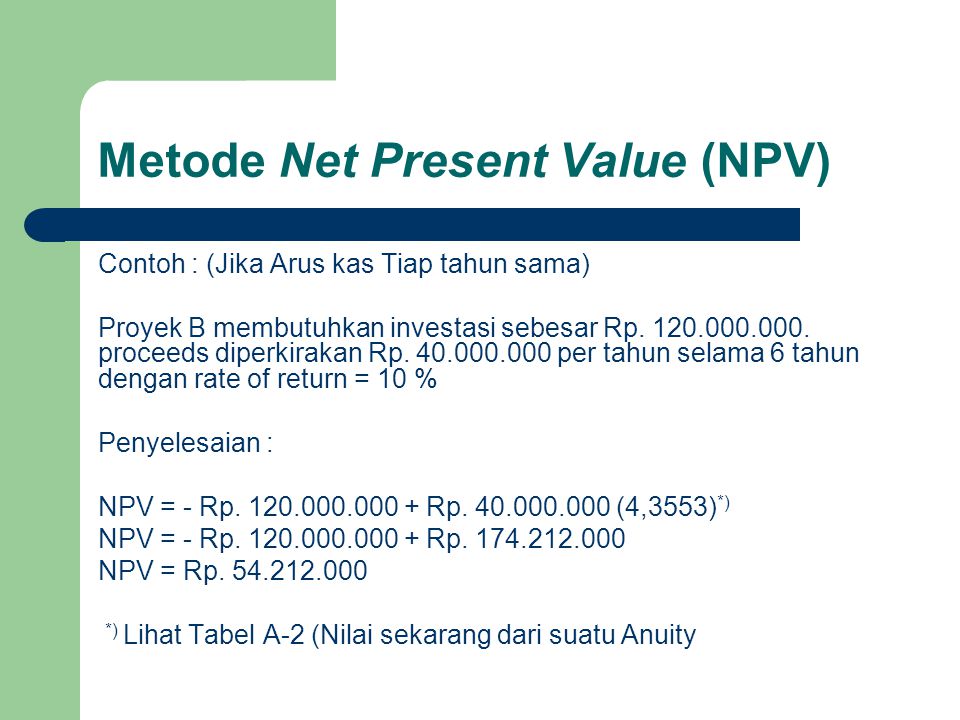 Detail Contoh Soal Dan Jawaban Analisis Keputusan Investasi Nomer 22