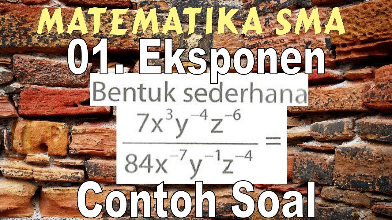 Detail Contoh Soal Dan Jawaban Bilangan Berpangkat Smk Nomer 33