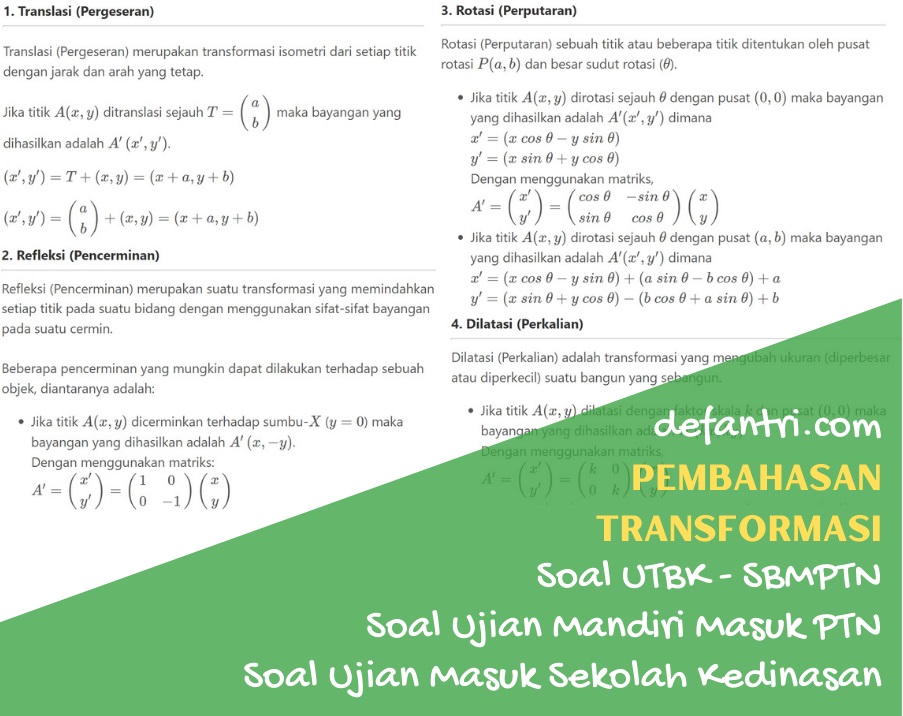 Detail Contoh Soal Dan Jawaban Dilatasi Nomer 24