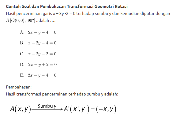 Detail Contoh Soal Dan Jawaban Dilatasi Nomer 25