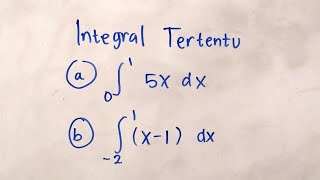 Detail Contoh Soal Dan Pembahasan Integral Tentu Nomer 47