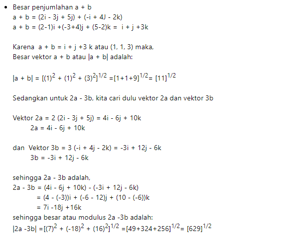 Detail Contoh Soal Dan Pembahasan Sudut Antara Dua Vektor Matematika Nomer 48