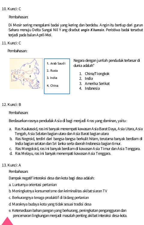 Detail Contoh Soal Dinamika Penduduk Dan Jawabannya Nomer 26