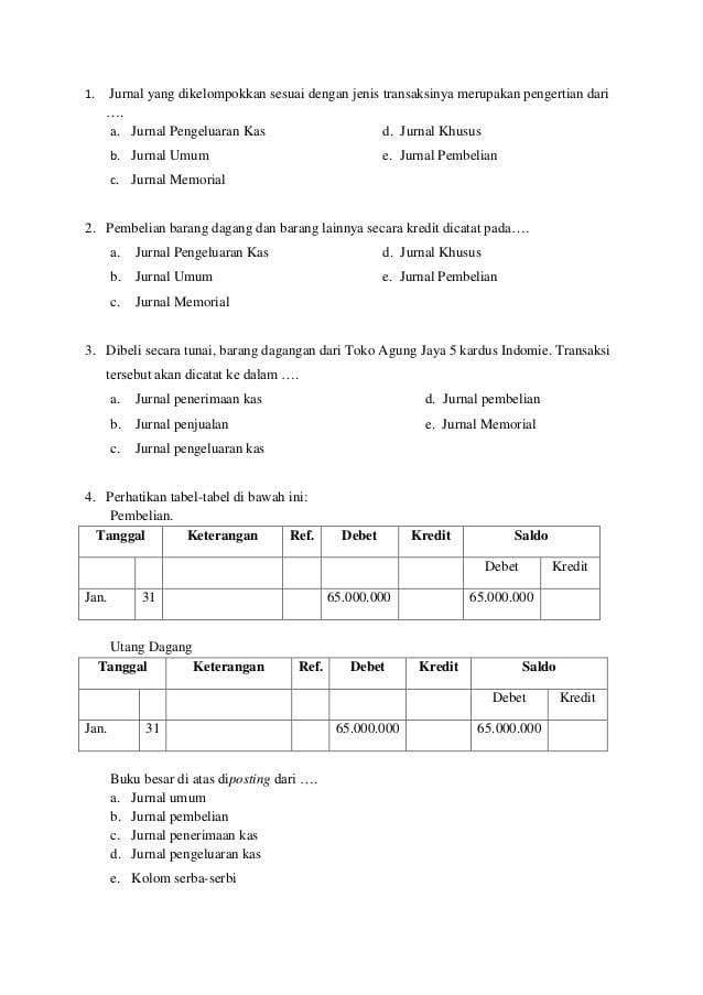 Detail Contoh Soal Ekonomi Kelas 12 Semester 1 Beserta Jawabannya Nomer 9