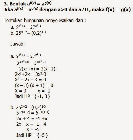 Detail Contoh Soal Eksponen Dan Pembahasannya Nomer 20