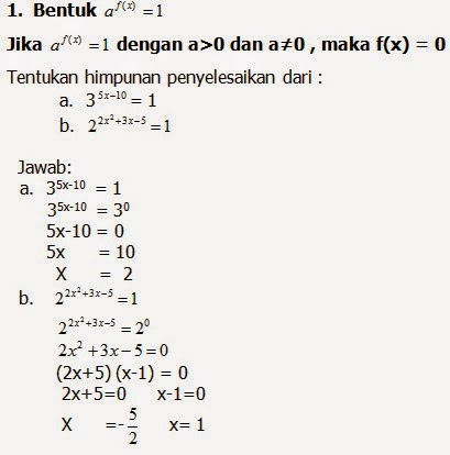 Detail Contoh Soal Eksponen Kelas 10 Dan Pembahasannya Nomer 10