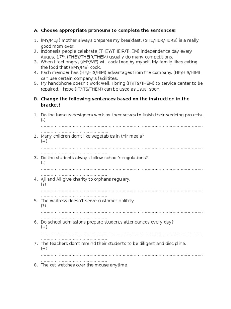 Detail Contoh Soal Essay Bahasa Inggris Nomer 4