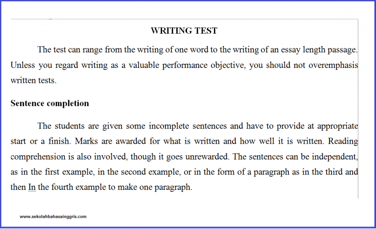 Detail Contoh Soal Essay Bahasa Inggris Nomer 37