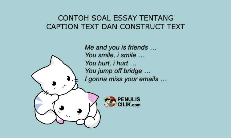 Detail Contoh Soal Essay Bahasa Inggris Nomer 50