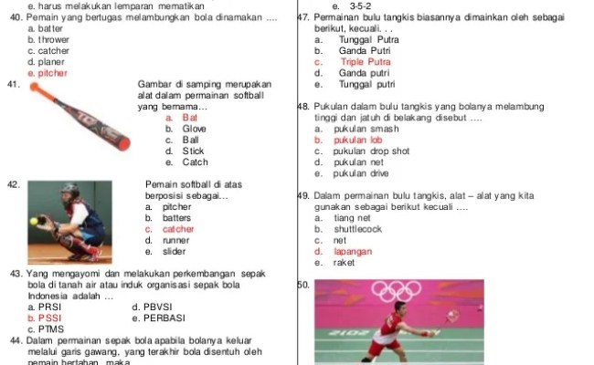 Detail Contoh Soal Essay Beserta Jawaban Tentang Bola Voli Nomer 18