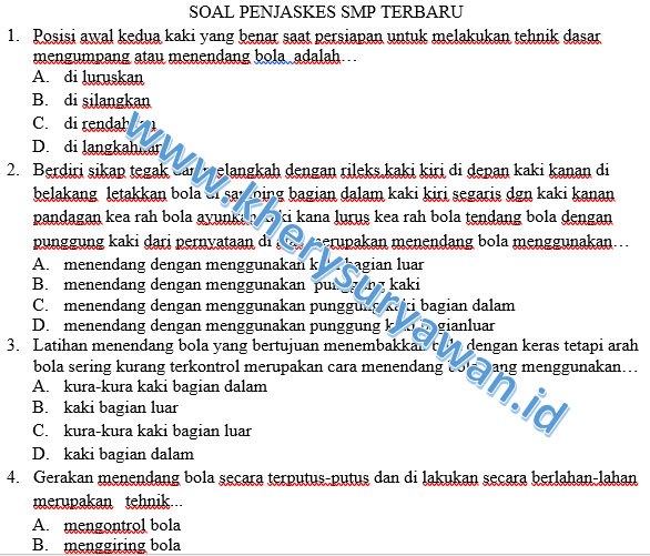 Detail Contoh Soal Essay Beserta Jawaban Tentang Bola Voli Nomer 43