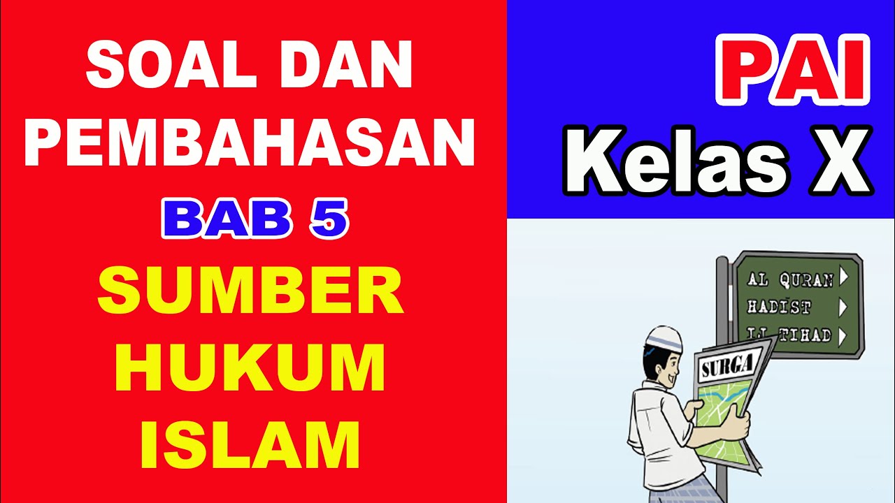 Detail Contoh Soal Essay Tentang Sumber Hukum Islam Beserta Jawabannya Nomer 8
