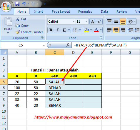 Detail Contoh Soal Excel Dan Jawabannya Nomer 48