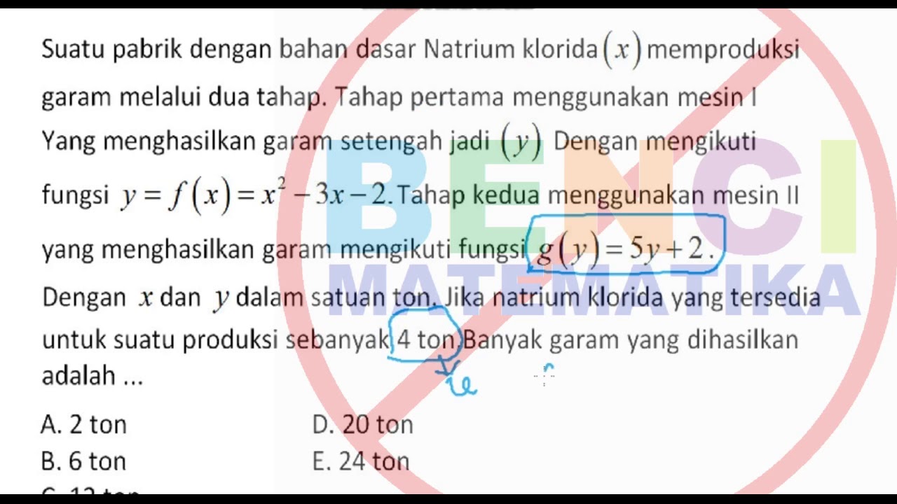 Detail Contoh Soal Fungsi Aljabar Nomer 33