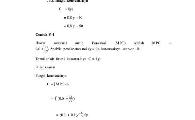 Detail Contoh Soal Fungsi Konsumsi Nomer 23