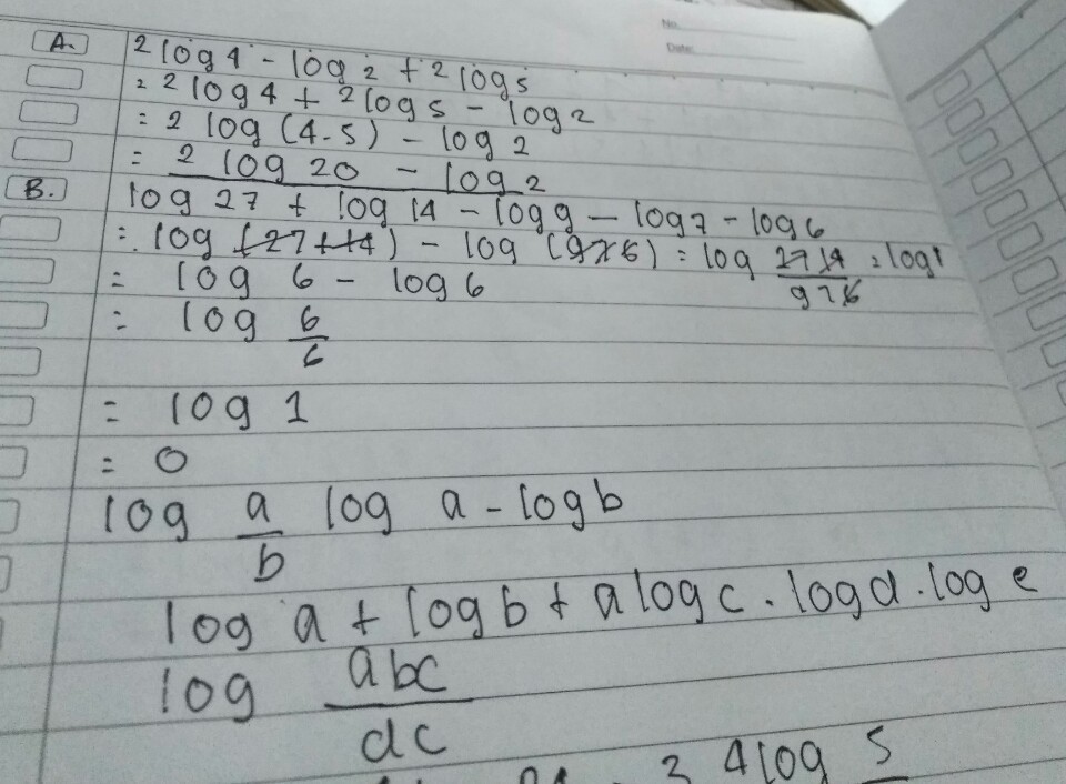 Detail Contoh Soal Fungsi Logaritma Nomer 18