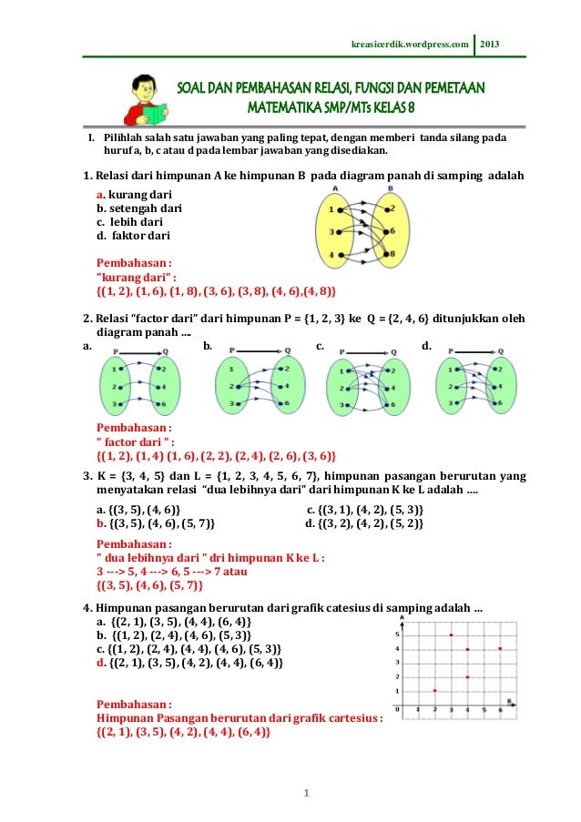 Detail Contoh Soal Fungsi Matematika Nomer 15