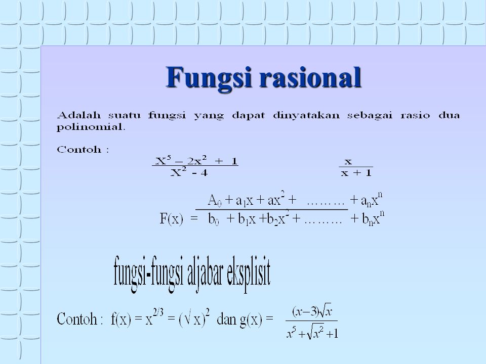 Detail Contoh Soal Fungsi Rasional Nomer 9