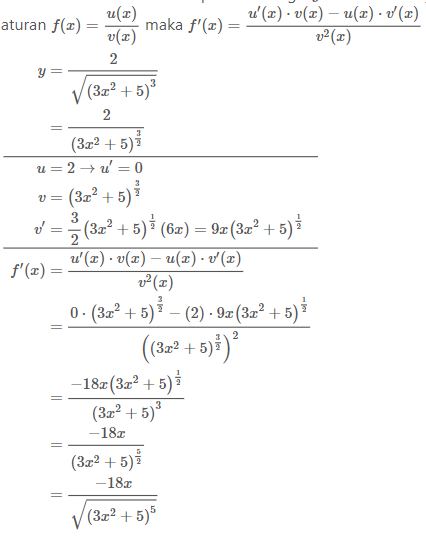 Detail Contoh Soal Fungsi Turunan Nomer 10