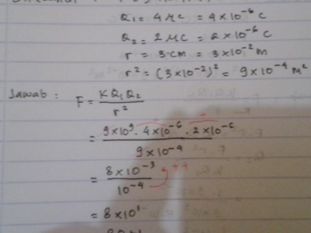 Detail Contoh Soal Gaya Coulomb Nomer 21