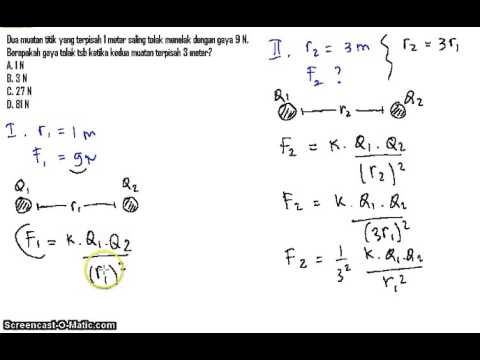 Detail Contoh Soal Gaya Coulomb Nomer 37