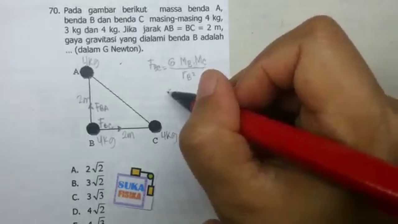 Detail Contoh Soal Gaya Gravitasi Newton Nomer 9