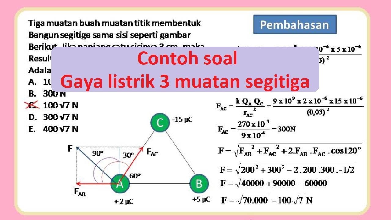 Contoh Soal Gaya Listrik Kelas 4 SD: Panduan Lengkap Contoh Soal Gaya Listrik Kelas 4 SD: Panduan Lengkap