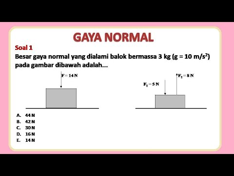 Contoh Soal Gaya Normal - KibrisPDR