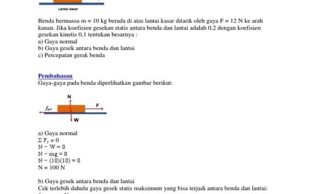 Detail Contoh Soal Gaya Pegas Nomer 28